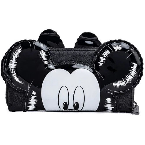 Жіночий гаманець Loungefly LF Disney Mickey Minnie Balloons Cosplay чорний (WDWA1595): Стать жіночий