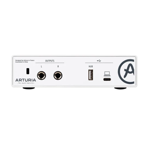 Аудиоинтерфейс Arturia MiniFuse 1 (White): Интерфейсы USB, Jack (6.3 мм)