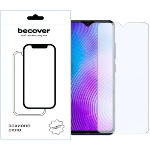 Аксессуар для смартфона BeCover Tempered Glass Black for Tecno Spark 10C (KI5k) (709747)