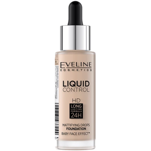 

Eveline Cosmetics Liquid Control №010 Light Beige Тональная основа 32 ml