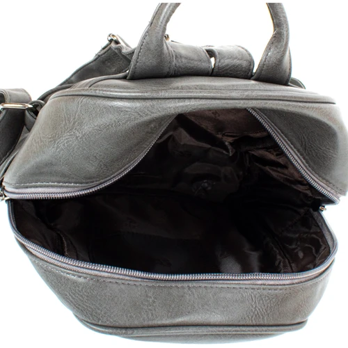 Женский рюкзак Valiria Fashion серый (DET6804-9): Фактура Матовая, Гладкая
