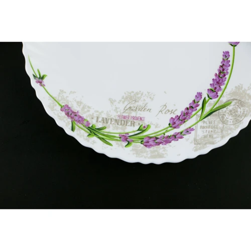 Тарелка десертная Vittora Wave Лаванда 19 см (V-190L