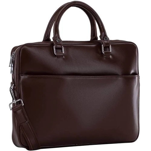Мужская конференц-сумка Borsa Leather коричневая (K16971v-brown)