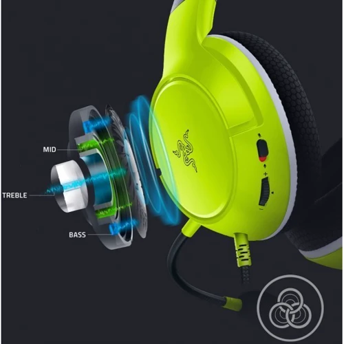 Наушники Razer Kaira X for Xbox Electric Volt (RZ04-03970600-R3M1): Сопротивление наушников (Ом) 32