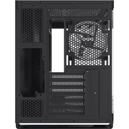 Корпус PCCooler C3 T500 ARGB Black: Материал передней панели закаленное стекло и пластик