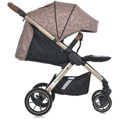 Прогулочная коляска El Camino Dynamic Pro Special Beige (ME 1053G-2 Special Beige): Ширина шасси 53.5 см