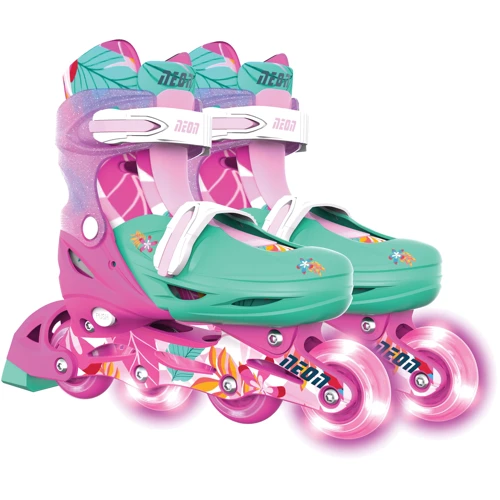 Роликовые коньки Neon Combo Цветы 34-37 (NC49F4) фото 9