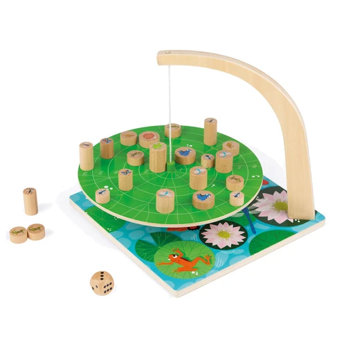 Настольная игра-балансир Janod Кувшинки (J02690): Тип Детские
