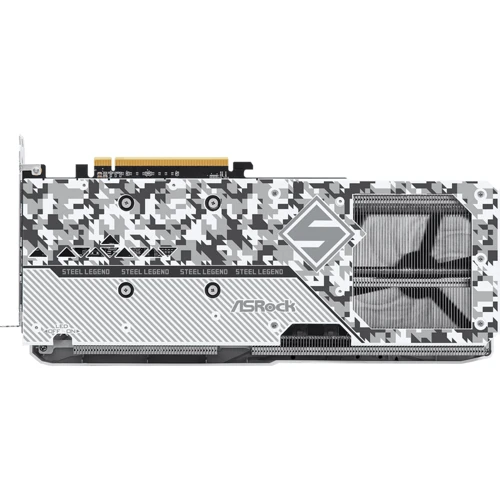 Видеокарта ASRock AMD Radeon RX 7600 XT Steel Legend 16GB OC (RX7600XT SL 16GO): Разрядность шины памяти, бит 128