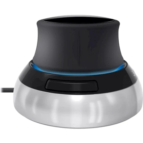 Мышь 3DConnexion SpaceMouse Compact (3DX-700059): Эргономика симметричная для левшей