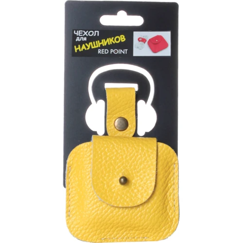 Универсальный чехол для наушников Red Point Clip Yellow (КЛ01.00.К.14.23.000) фото 7