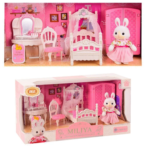 Ігровий набір меблів BGL із зайчиком Miliya (55001-2): Виробник BGL