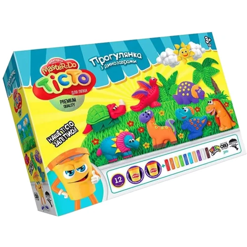 Набор для творчества Danko Toys "Тесто для лепки Master Do" TMD-07-01-04U укр (TMD-07-01U)