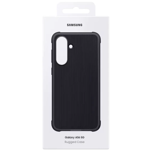 Чехол для телефонов Samsung Rugged Case Black (EF-RA566CBEGWW) for Samsung A566 Galaxy A56: Пленка в комплекте нет