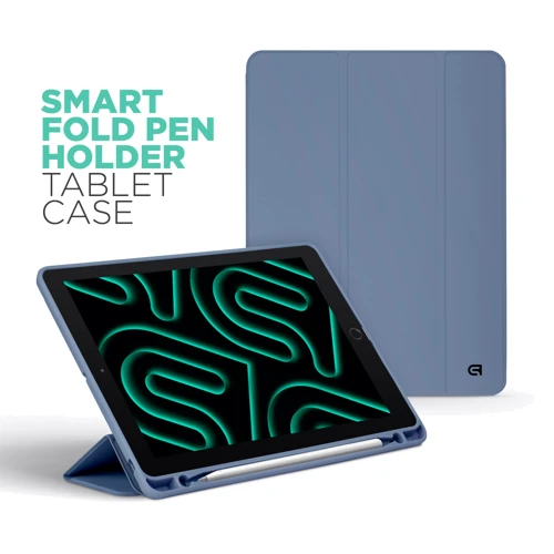 Аксессуар для iPad ArmorStandart Smart Case Fold Pen Lavender Grey for iPad Pro 11 2024 M4 (ARM78127): Цвет фиолетовый