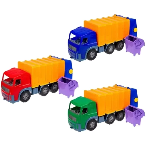 Игрушечная машина мусоровоз Акрос Colorplast 0565 с контейнером