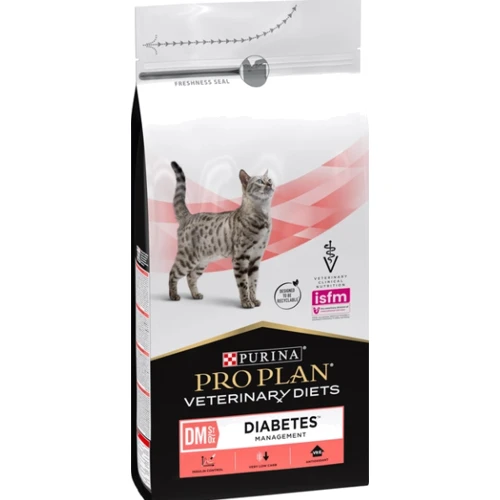 Сухой корм Pro Plan Veterinary Diets DM ST/OX Diabetes Managment для взрослых кошек для регулирования поступления глюкозы 1.5 кг (7613035159822) фото 9