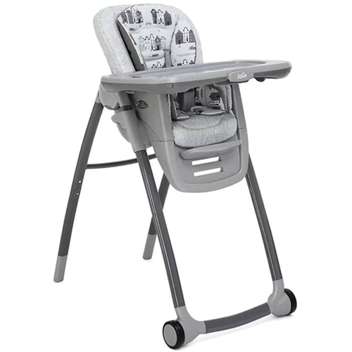 Стульчик для кормления Joie Multiply Petite city серый с рисунком (H1605AAPTC000): Тип трансформер