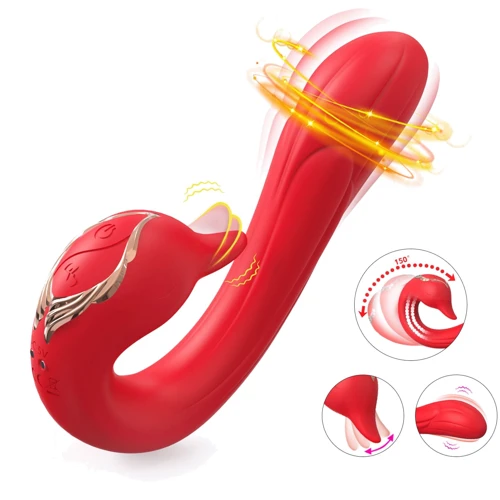 Вибратор BOSS Swan Red