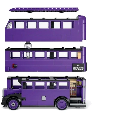 Конструктор LEGO Harry Potter Приключения на Рыцарском автобусе Гарри Поттер 499 деталей (76446): Количество деталей, шт. 499