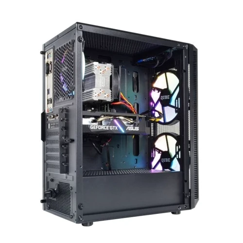 Персональный компьютер (ПК) QUBE i5 11400F RTX 3050 8GB 1610 (Ri511400FRTX30508GB1610): Видеокартка Palit GeForce RTX 3050 8GB