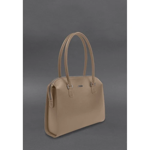 Женская сумка тоут BlankNote Business бежевая (BN-BAG-57-light-beige): Пол Женский