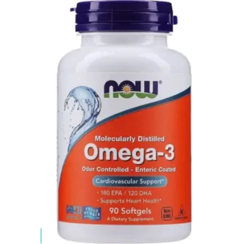 Now Foods Omega-3 Enteric Омега-3 90 капсул