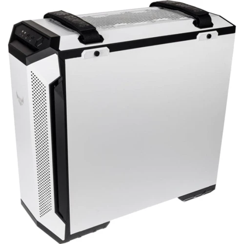 Корпус ASUS GT501 TUF GAMING CASE / WT HANDLE WHITE (90DC0013-B49000): Матеріал передній панелі сталь