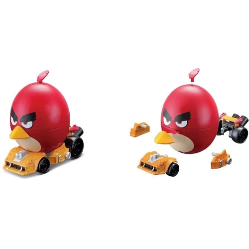 Машинка Maisto сборная с гонщиком Angry Birds, в ассорт. 6 видов, длина 10см, дисплей - 24 пакета
