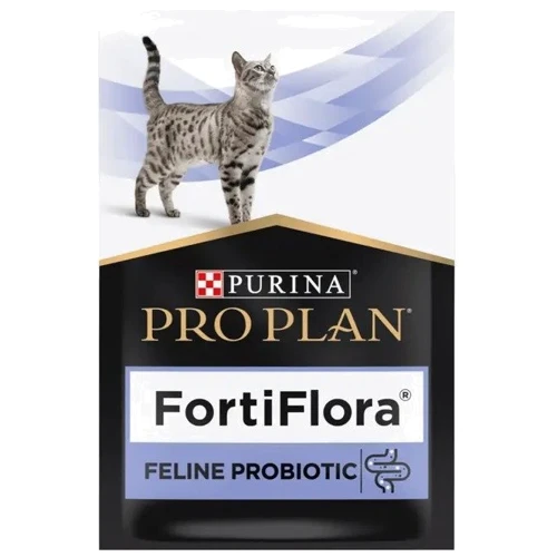 Пробиотик для котов Purina ProPlan FORTIFLORA поддержка микрофлоры ЖКТ 30х1 г (12507697): Свойства Улучшение пищеварения