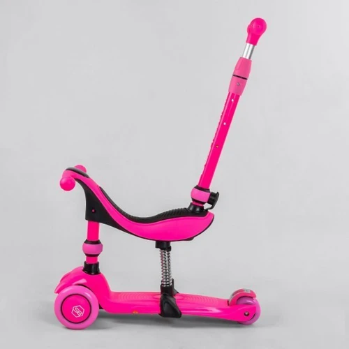 Самокат-беговел Best Scooter 3 в 1 розовый (BS-23180): Тип колес литые