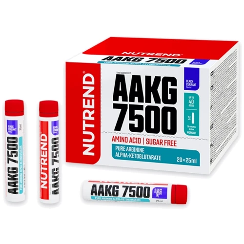 Амінокислота для спорту Nutrend AAKG 7500 20x25 ml/blackcurrant