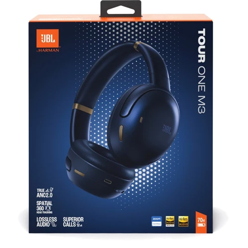 Наушники JBL Tour One M3 Blue (JBLTOURONEM3BLU): Тип крепления оголовные