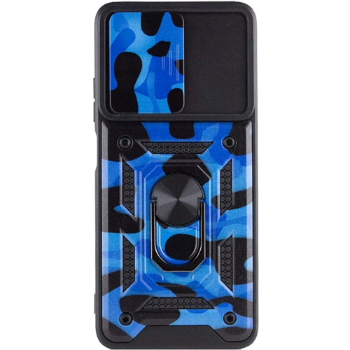 Аксессуар для смартфона Mobile Case Camshield Serge Ring Camo Army Blue for Xiaomi Redmi Note 11 (Global) /Xiaomi Redmi Note 11S: Тип накладка на заднюю часть