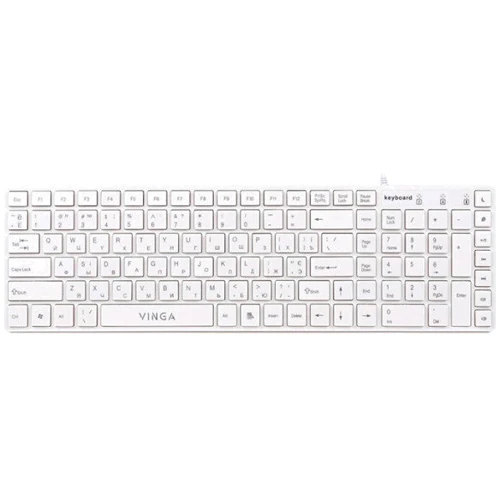 Клавиатура Vinga KB820White