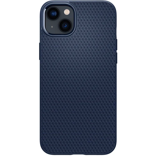 Чехол для iPhone Spigen Liquid Air Navy Blue (ACS05038) for iPhone 14: Материалы силикон