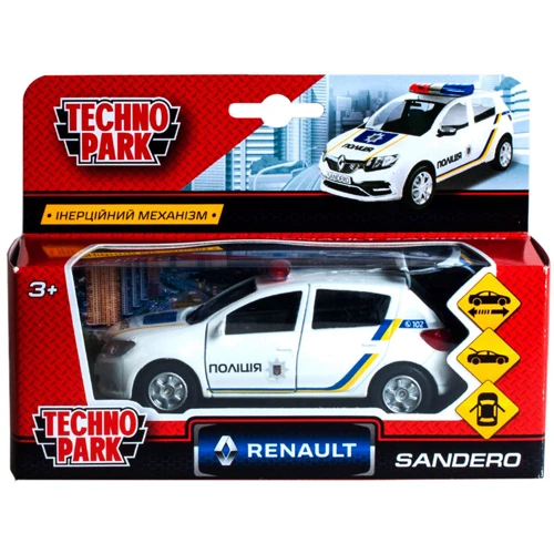Автомодель - RENAULT SANDERO ПОЛИЦИЯ