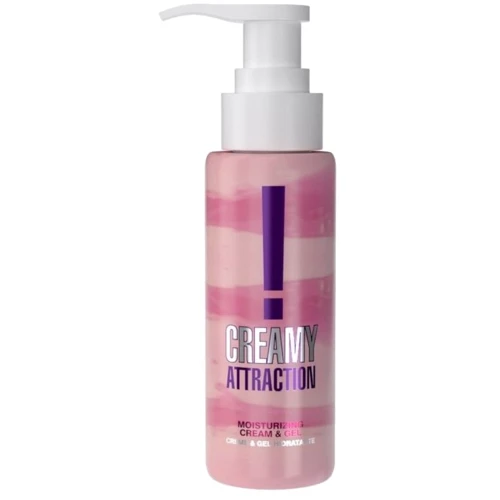 Зволожуючий крем-гель 2в1 Intt Creamy Attraction Seduction 100 мл з афродизіаком, унісекс: Тип гель