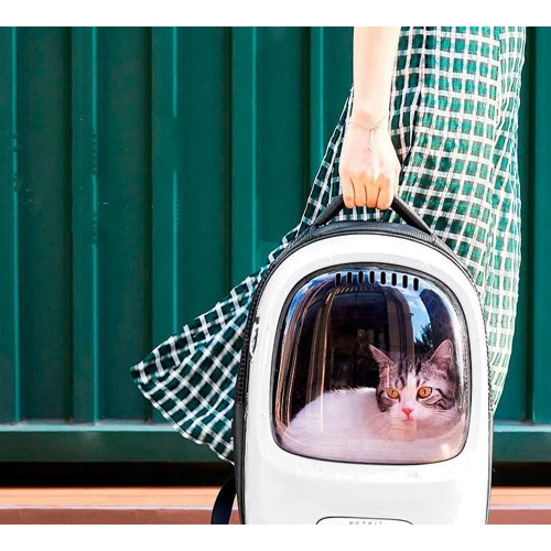Рюкзак Petkit Backpack for cats White для переноски кошек (Ф23299) фото 6