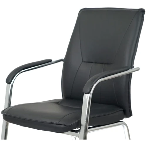 Крісло конференційне АКЛАС Смарт Soft CFA Чорний (PU Black) (00161491)