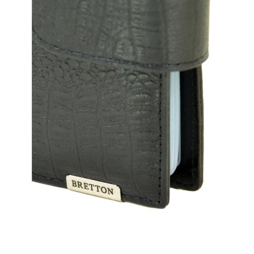 Мужская визитница Bretton черная (30457 black): Страна производитель Китай
