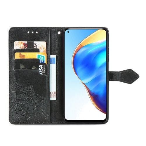 Аксессуар для смартфона Mobile Case Book Cover Art Leather Black for Xiaomi Mi 10T / Mi 10T Pro: Тип чехол-книжка