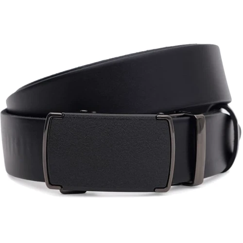 Мужской ремень Borsa Leather черный (125v1genav26-black)