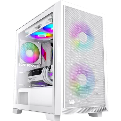 Корпус PcCooler C3D310 WH ARGB фото 7