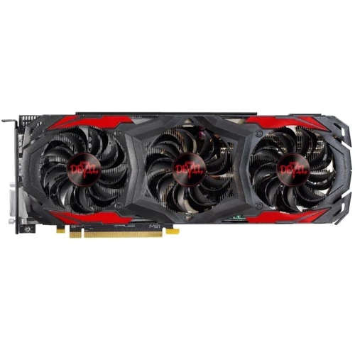 Видеокарта PowerColor Radeon RX 480 RED DEVIL (AXRX 480 8GBD5-3DH/OC): Объем памяти, Гб 8
