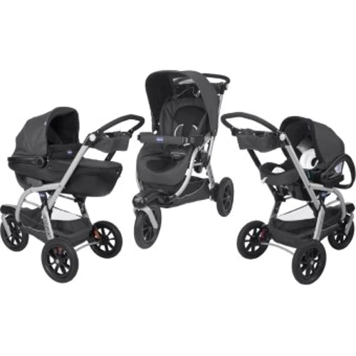 Універсальна коляска (3-в-1) Chicco Trio Activ3 Anthracite (сірий) (79371.99)