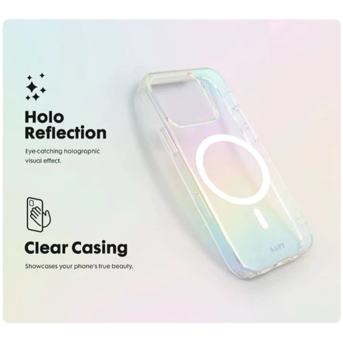 Чехол для iPhone LAUT HOLO MagSafe White (L_IP24D_HO_W) for iPhone 16 Pro Max фото 6