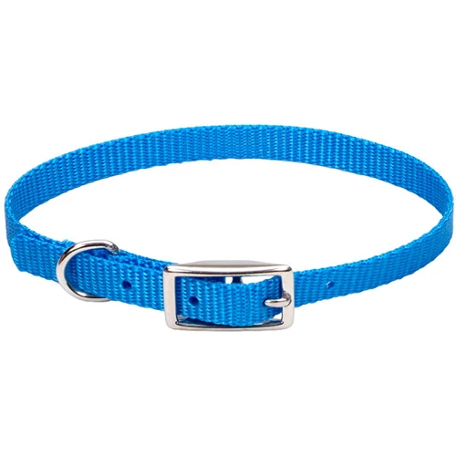 Ошейник Coastal Nylon Web для собак нейлон голубой 1х25 см