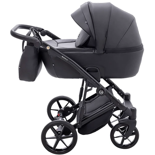 Коляска 2 в 1 Adamex Mobi Air Thermo New ECO SA-2 черный (681096): Количество блоков 2