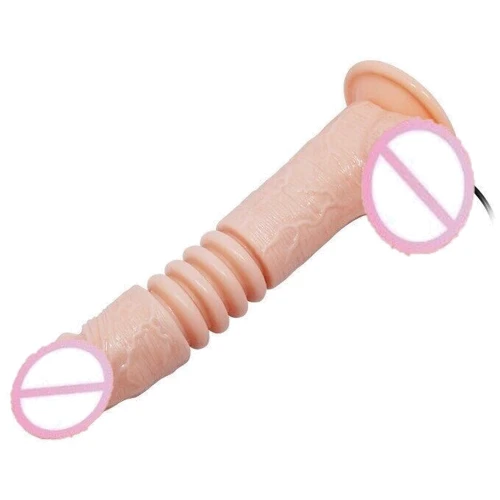 Вибратор на присоске с функцией ротации THUNDER UP, BW-008097X